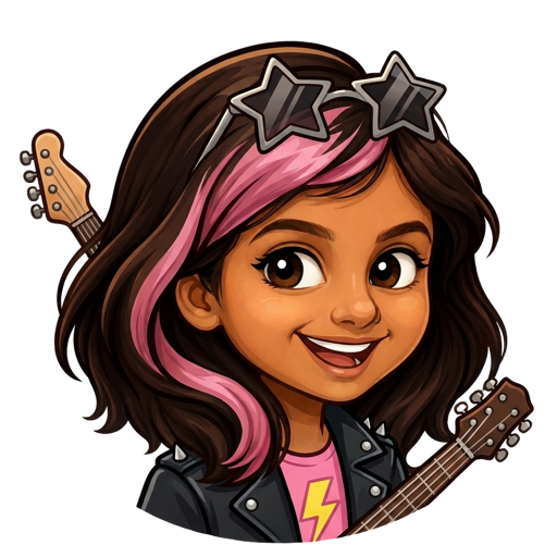 Aya as a Rockstar